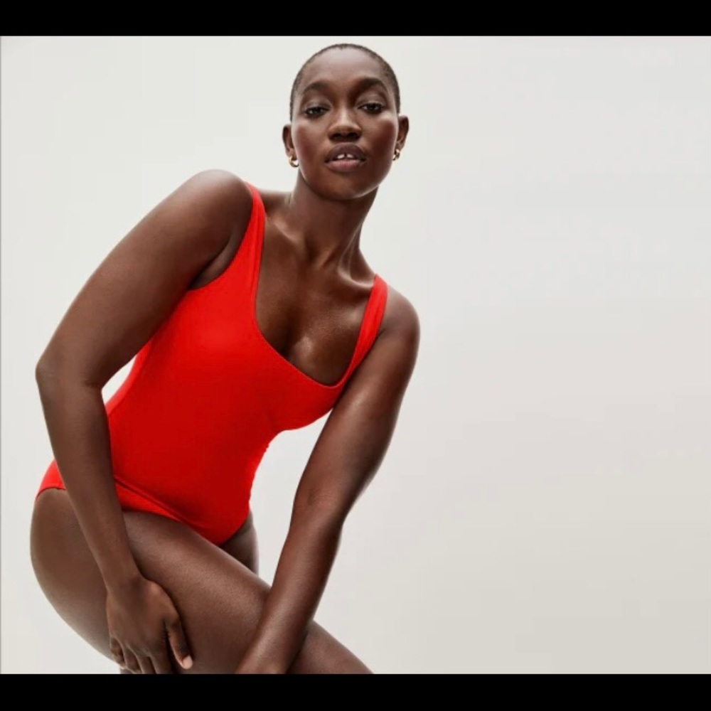 Everlane Square-Neck One-Piece BRAND NEW